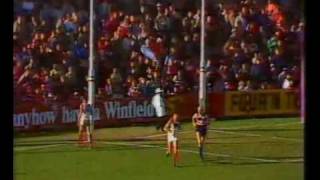 VFL R6 1984 - Footscray v Sydney