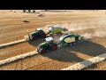 (New!) Krone HDP Big Pack With Claas 5300 Quadrant