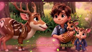 The Kindhearted Boy Shows Bravery-Kids Short Animation