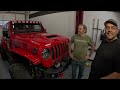 we ceramic coated the curious george jeep with @misadventurelab