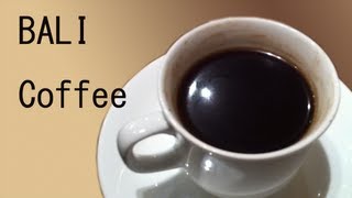 [解放軍]KOPI BALI バリコーヒーの飲み方 How to drink Bali coffee