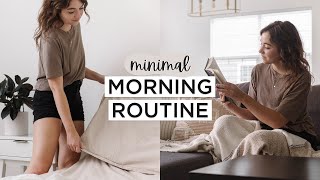 MINIMAL MORNING ROUTINE ☀️ | Healthy + Productive Habits *Updated*