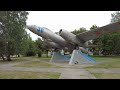 walking from skulte around riga international airport rix to riga aviation museum・4k