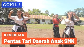 Gokil ! Pentas Tari Daerah Anak SMK