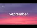 Earth, Wind & Fire - September (Lyrics)