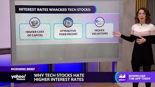 Why tech stocks hate higher interest rates