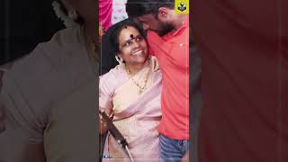 Darshan Sweet Moment With Rockline Venkatesh Wife | D Boss New Film D56 Muhurtha | Malashri Daughter