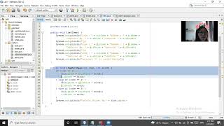 JAVA CODING OF INHERITANCE PROGRAM BY NETBEANS APP
