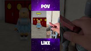 #POV TENHO POUCAS VIDAS 😨😨 #roblox #shorts