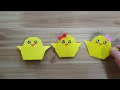 쉬운 병아리 종이접기 easy origami chick