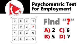 Psychometric Test Crash Course