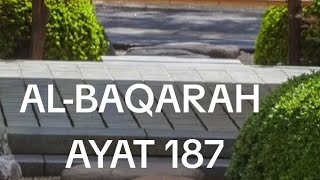 AL-BAQARAH AYAT 187