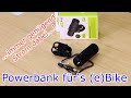 Powerbank fürs (e)Bike // immer genügend Strom dabei...!