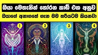 ඔයා මෙතැනින් තෝරන කාඩ් එක අනුව ඔයාගේ අනාගතේ ගැන මම හරියටම කියනවා | About You From Select Card