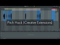 Ableton Live一口メモ - Pitch Hack (Creative Extensions)