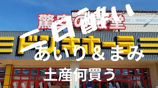 【石垣島】二日酔い😳🍶あいり＆まみ、ドン・キホーテで土産何買う⁉