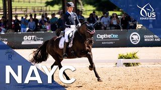 Christian Simonson \u0026 Zeaball win the NAYC Dressage Young Rider Individual Final