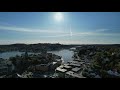 glassheisen the glass elevator arendal norway 4k drone