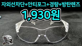 3m safety glasses test