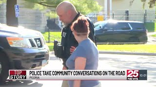 Peoria police invite community to talk safety during "Walk & Talk"
