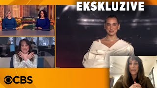 Gazetarja e CBS i foli shqip Dua Lipës, ja çfarë ndodhi pas intervistës me divën | ABC News Albania