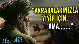 Hz. Ali'nin (r.a.) Kalbinize Dokunacak Hayat Hikayesi ve Hikmet Dolu Sözleri