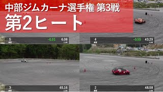 2024年JAF中部ジムカーナ選手権第3戦 奥伊吹モーターパーク 第2ヒート 比較動画ライブ