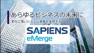 ローコード開発ツール「Sapiens eMerge」のご紹介