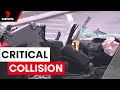 22 year old in critical condition after collides with truck | 7NEWS