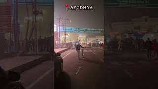 Ayodhya City Night View #shorts #travel #ayodhya #ayodhyadham #ayodhyarammandir #ayodhyacity #up