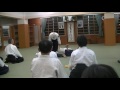 石垣師範の今月の技（2016年1月）その1：二人取り二教・四教抑え