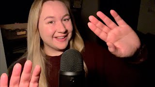 ASMR - Face Touching \u0026 Positive Affirmations 🤎 (if you had long day watch this 🫶🏻)