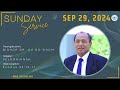 Sunday Service September 29, 2024