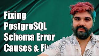 Fixing PostgreSQL 'Schema Does Not Exist' Errors: Common Causes & Solutions