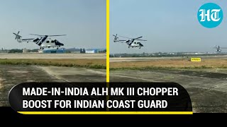 India's maritime security gets more teeth; Indian Coast Guard inducts ALH MK III chopper