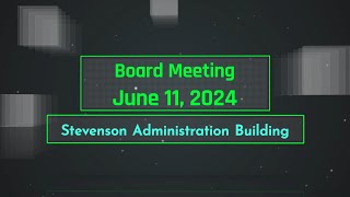 Board Meeting 6-11-2024