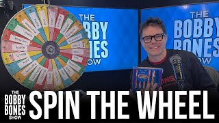 Spin the Wheel! Someone on the Show Had to Eat a Hot Dog Flavored Candy Cane