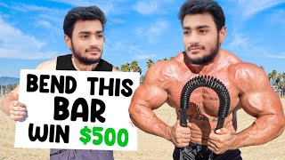 Bend The Worlds Strongest Bar, Win $500