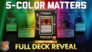 “Painbow” Full Deck Reveal - Dominaria United | The Command Zone 481 | Magic: The Gathering EDH