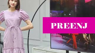 대박! 'preenj' 브랜드, 바이어 라운지 런웨이에 우크라이나 모델과 함께! 👠💖\