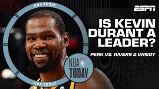 Perk DISAGREES with Austin Rivers & Windy 🍿 Can Kevin Durant lead the Suns to NBA Title? | NBA Today