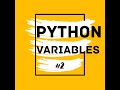 Python programming #2 variables code with #JackCoding