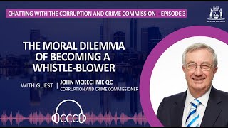 Podcast episode three - the moral dilemma of becoming a whistle-blower