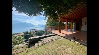 Plesio - Lago Como - Casa in vendita con vista spettacolare e giardino