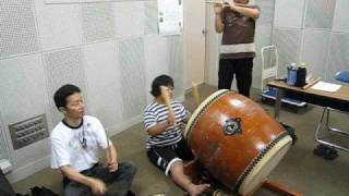 秩父屋台囃子篠笛練習2（2008.9.21.日）小槌会/Chichibu Shinobue\