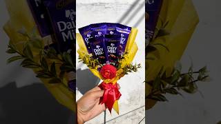 Dairy milk bouquet / chocolate bouquet #shorts #valentinesday #bouquet