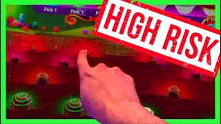 I TOOK A HUGE RISK AND DIDN39T FALL IN My BIGGEST Chocolate River Bonus EVER Wonka Slots WSDGuy