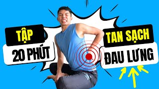 🔴 20 Phút Yoga Thổi Bay Đau Lưng Đơn Giản Dành Cho Người Mới Bắt Đầu | Nam Hà