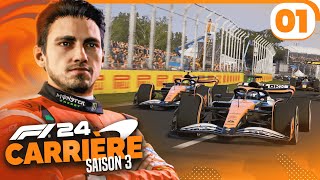 F1 24 Carrière #41 - PREMIÈRE COURSE SOUS MES NOUVELLES COULEURS !