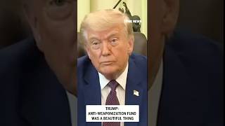 President Trump: Anti-weaponization fund was a ‘beautiful thing’ #shorts #news #foxnews #us